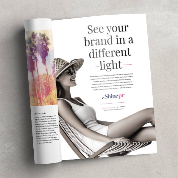 Shine PR Advert