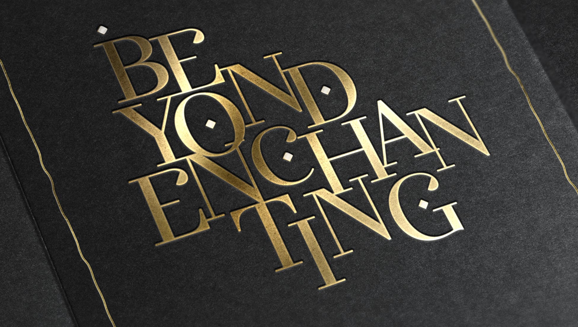 Keemala brochure gold foil printing techniques