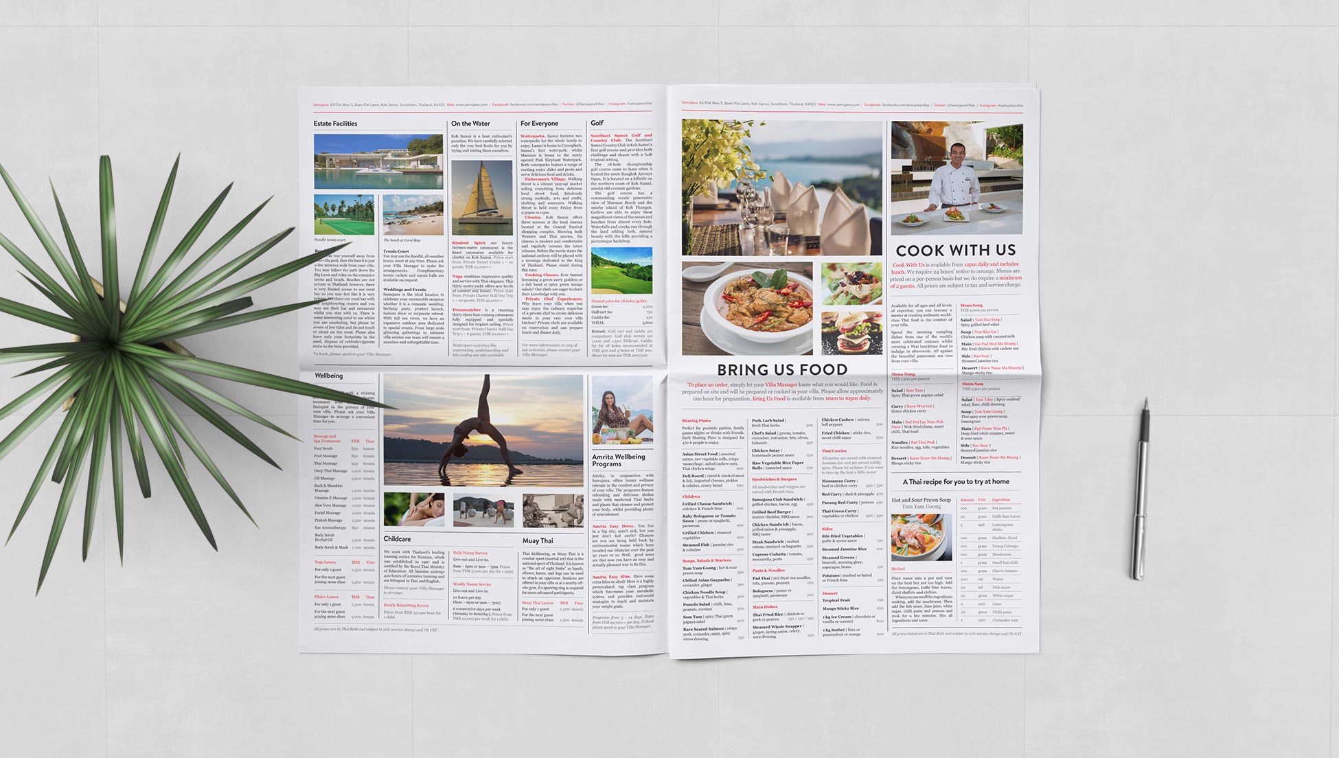 Samujana estate newspaper