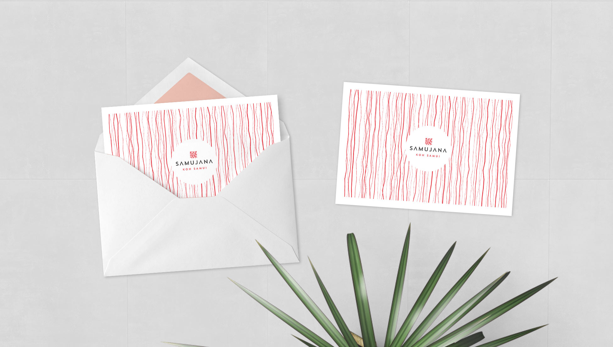 Samujana greeting card